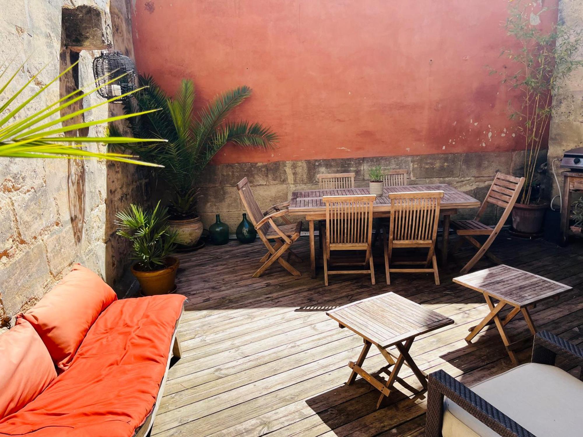 Bel Appartement Terrasse Burdeos Exterior foto